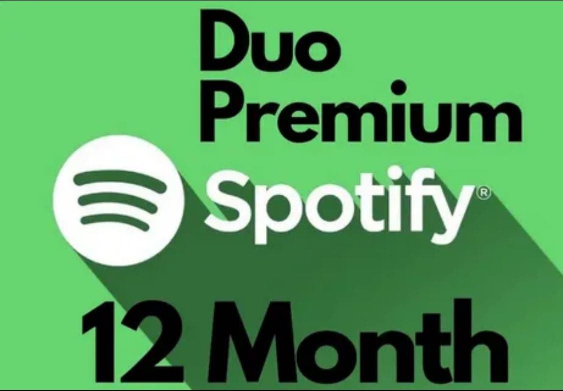 Spotify Duo Premium 12 Months Subscription product image